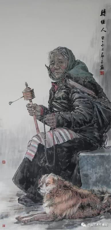 中国当代艺术家——刘艺青人物画作品赏析