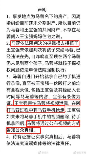 被王寶強打到送醫搶救？落荒逃跑？馬蓉從「戲精」到「導演」的進化史 娛樂 第14張