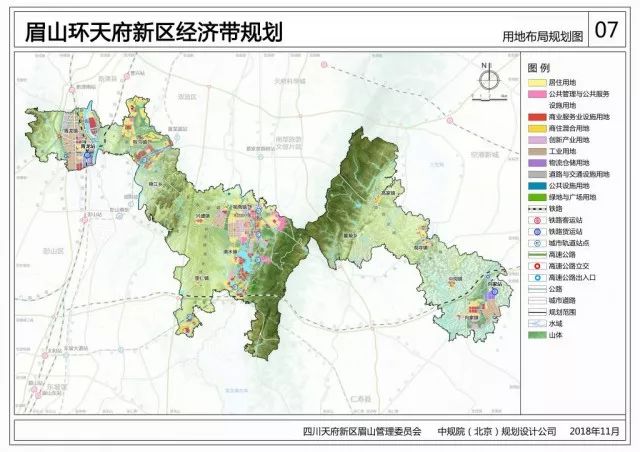 规划范围 规划范围包括山区和仁寿县的12个乡镇全域,分别为山区