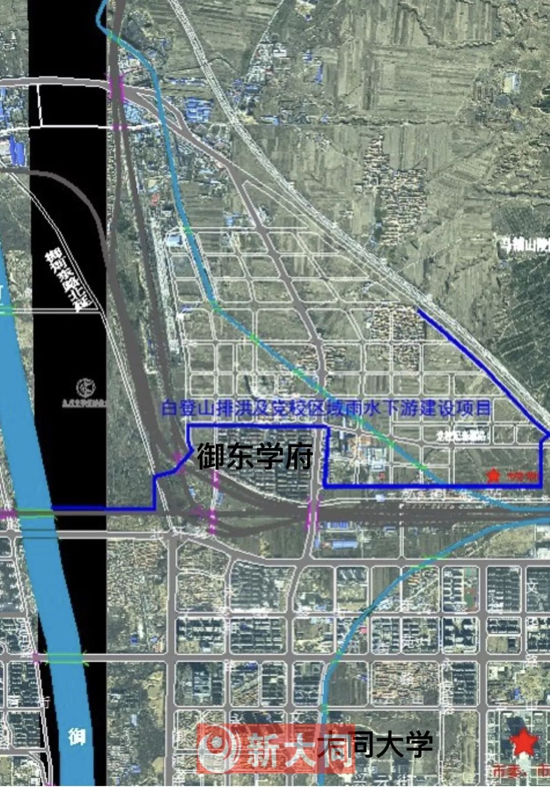 2019大同市政工程建设计划公示 | 御河西路快速路,操场城街.