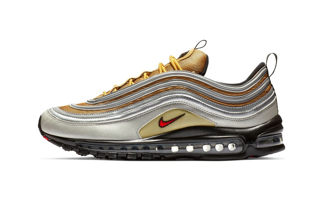 sneakerhead最爱的金属色调子弹!nike air max 97全新配色现已发售!