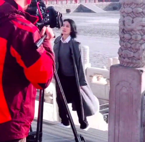 王菲錄制《國家寶藏2》，路人鏡頭下暴露了真實顏值 娛樂 第2張