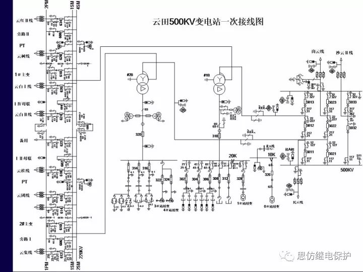 变电站一次接线图讲解