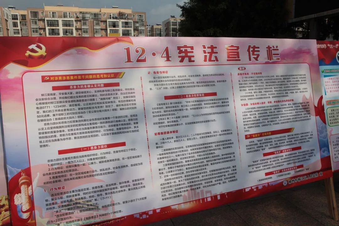 12.4国家宪法日 | 柳江法院举行宪法宣传活动