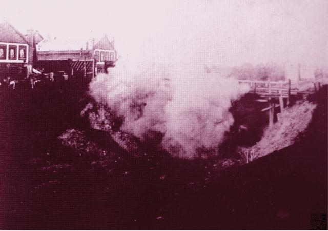 1/ 12 日军炸毁桥梁,阻断公主岭与外界的交通.图片