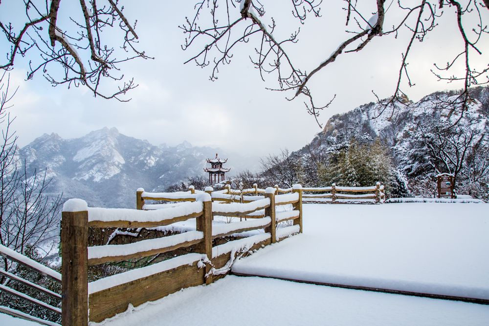 烟台雪景拍摄地推荐道教祖庭昆嵛山邀您来赴新年之约