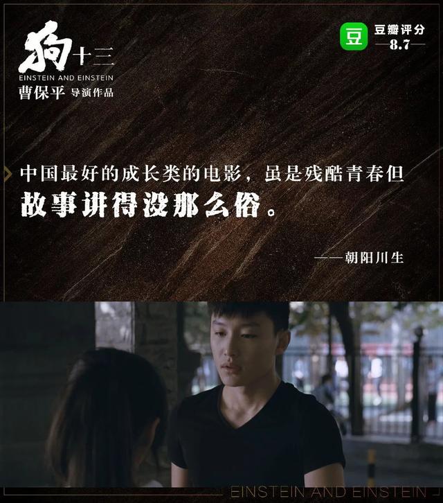 《狗十三》电影海报,看懂的人应该都很伤吧