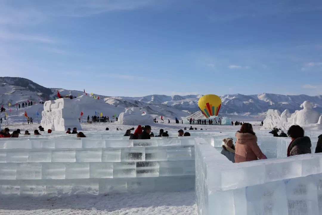 九大活动博州赛里木湖冰雪旅游季震撼来袭