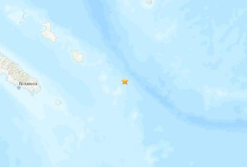 南太平洋洛亚蒂群岛附近发生7.6级地震