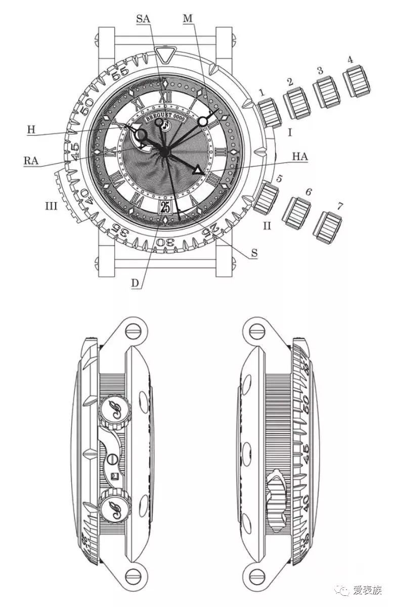 实用工具手表---breguet marine 5847