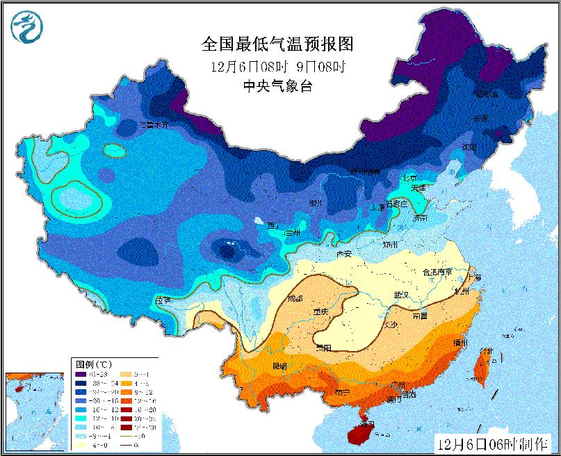 强冷空气继续影响中东部地区 大部降温6～8