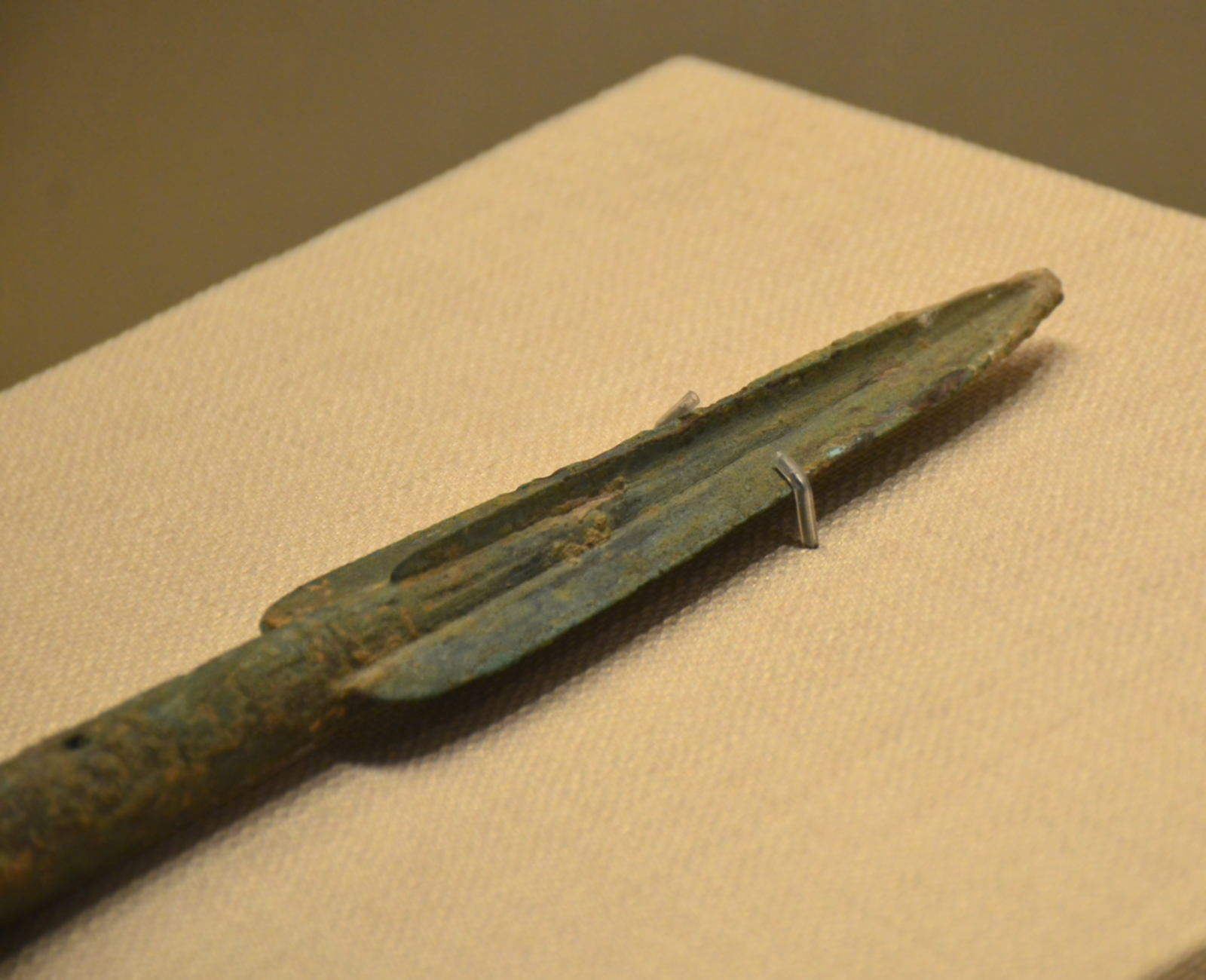 战国时期的青铜矛古代一种常规长兵器