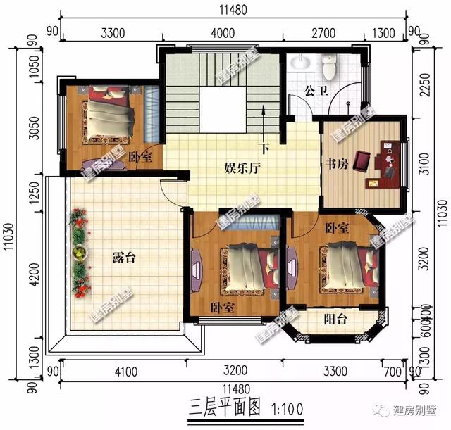 两栋现代式风格的农村别墅,这样建房子的都是村里面的