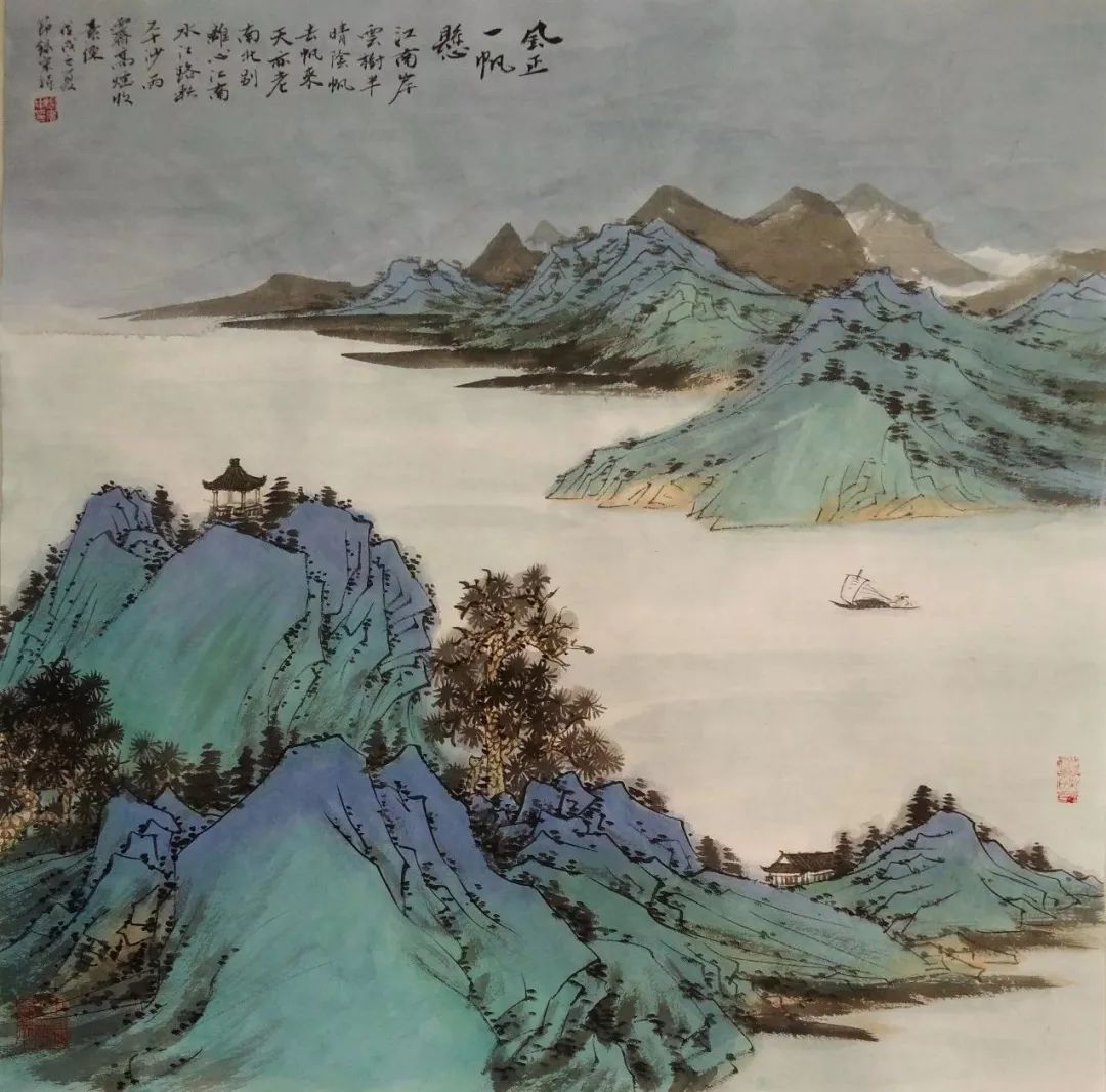 周广中|承古铸今——青绿山水名家邀请展(南京)