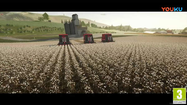 模拟农场割穗机怎么用