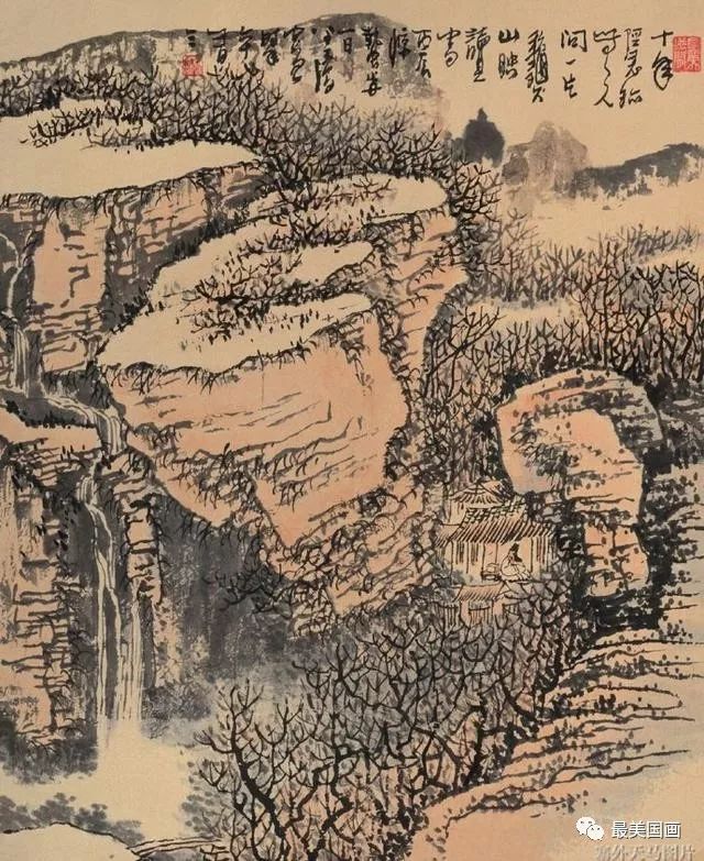 黄秋园国画山水画欣赏