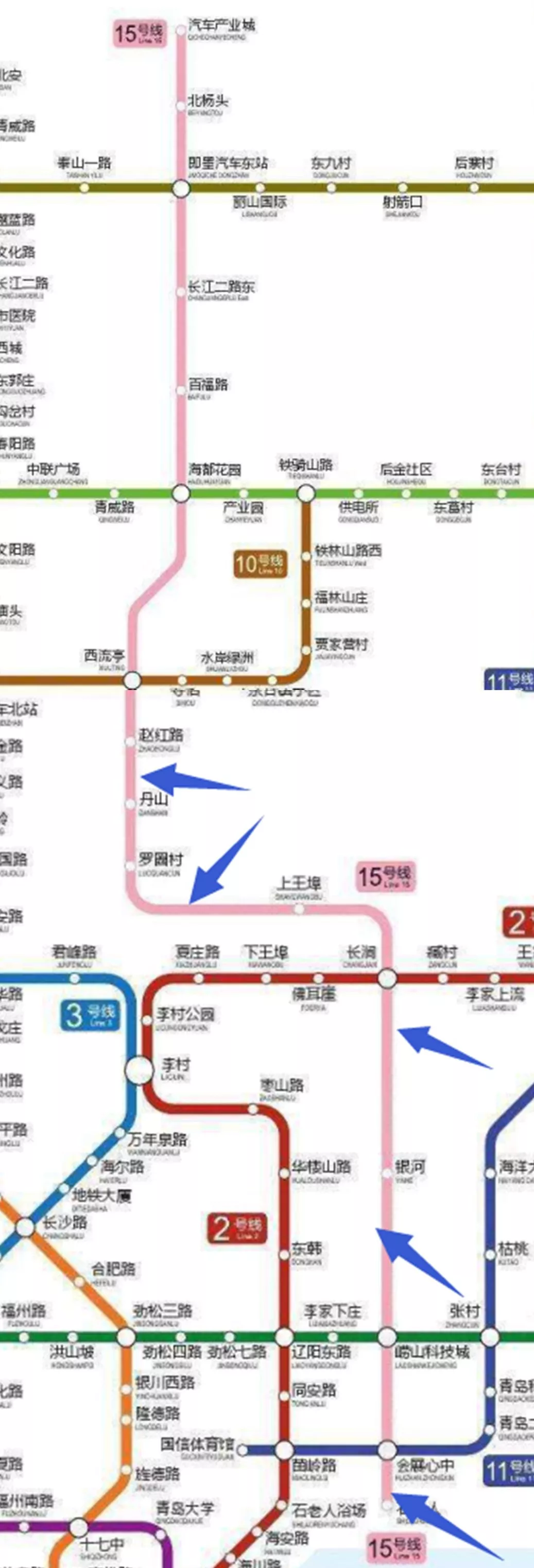 市交通委确认又有两条青岛地铁线走向定了这些城区将受益