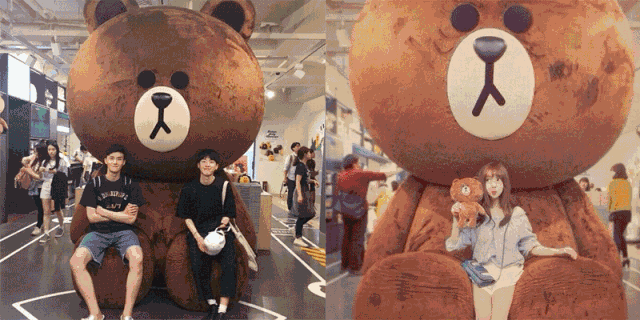 悦福利亚洲呆萌偶像line布朗熊来承包你一年的爆米花啦