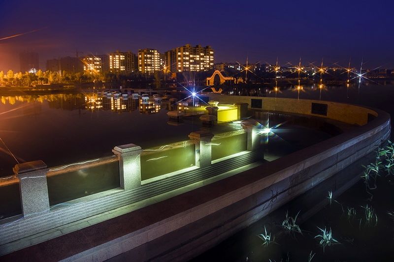 桓台的夜景原来这么美