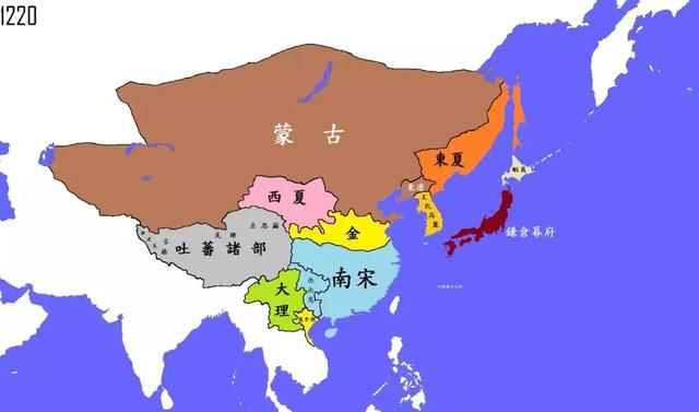 地图看世界;为何是游牧民族建立古代领土最大的蒙古帝国?