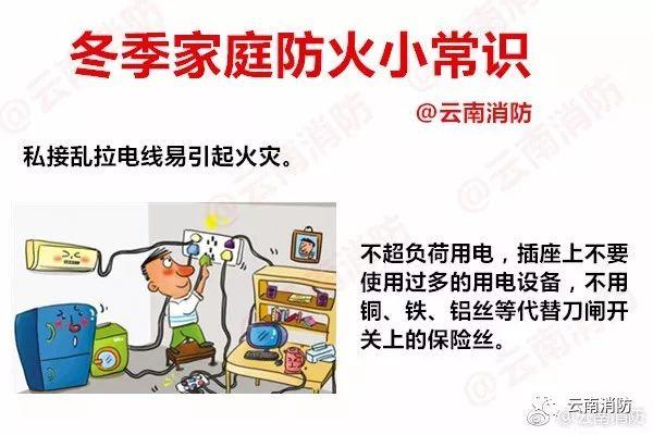 涨知识|冬季防火安全知识要牢记