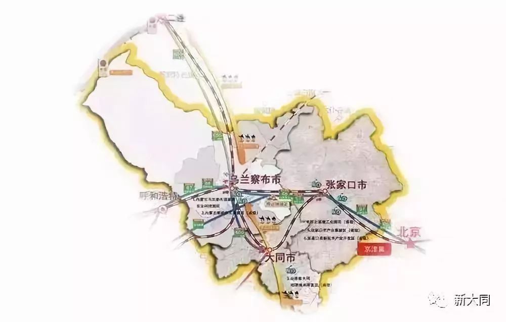 规划大同至保定段高铁 线路全长226km,工程预估算244亿元 山西省境内