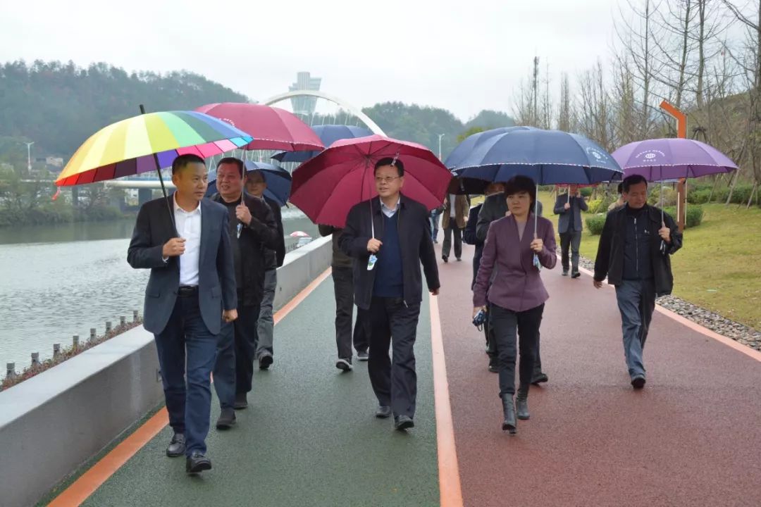 市副市长林康,丽水市水利局局长徐为民,缙云县县委副书记,县长李一波