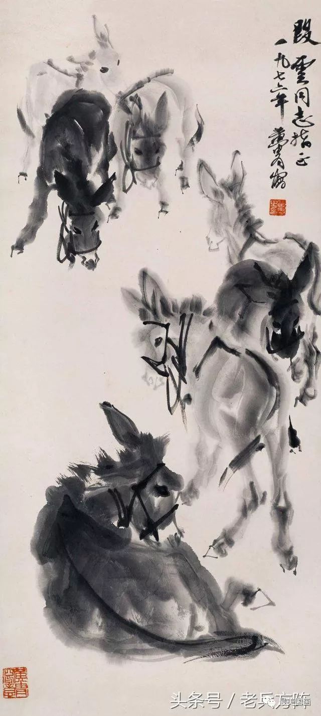著名画家黄胄六七十年代艺术作品欣赏