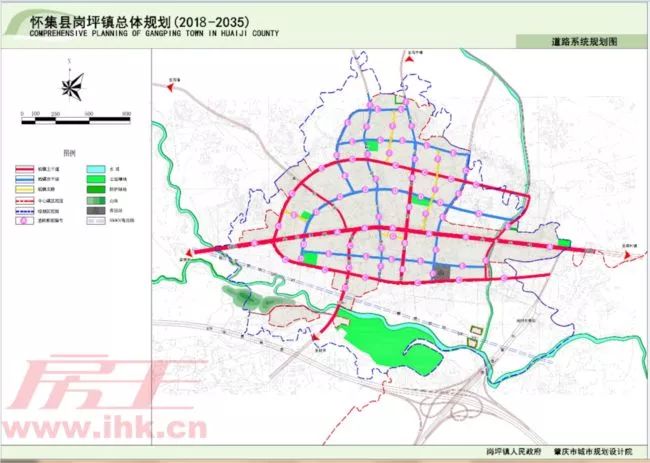 怀集岗坪镇总体规划出炉拟建两轴三心两片区