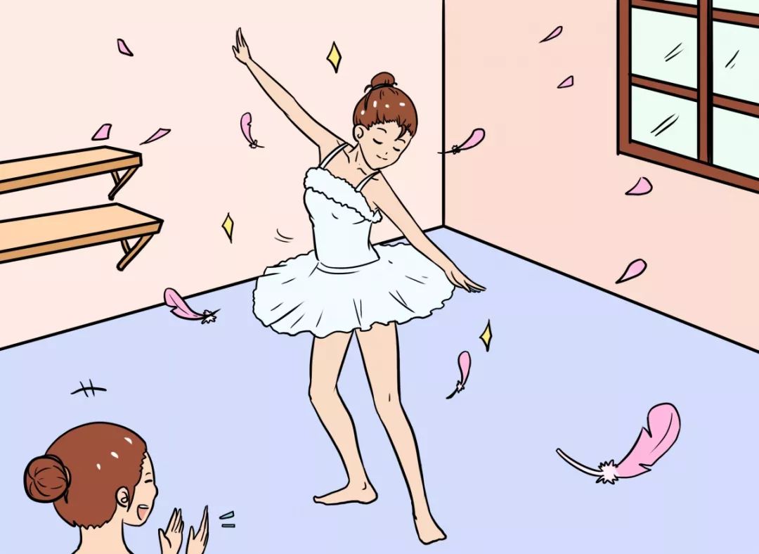 跳舞的小女孩2|插画|插画习作|李灵baby - 原创作品 - 站酷 (ZCOOL)