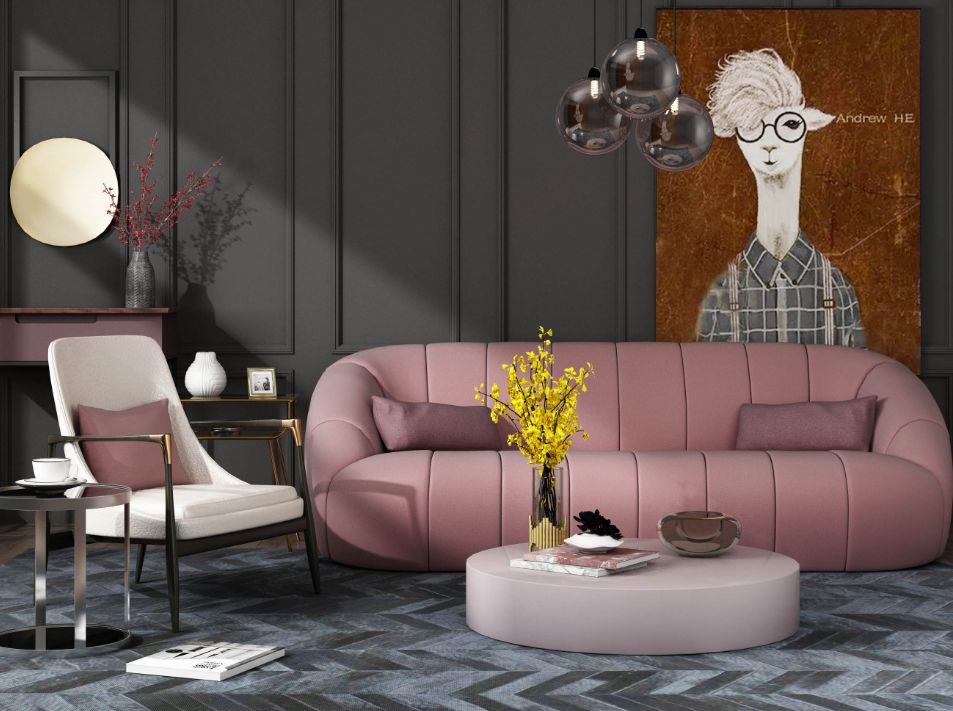 【西安龙发装饰】超好看的沙发摆设图，拉升客厅颜值就靠它了