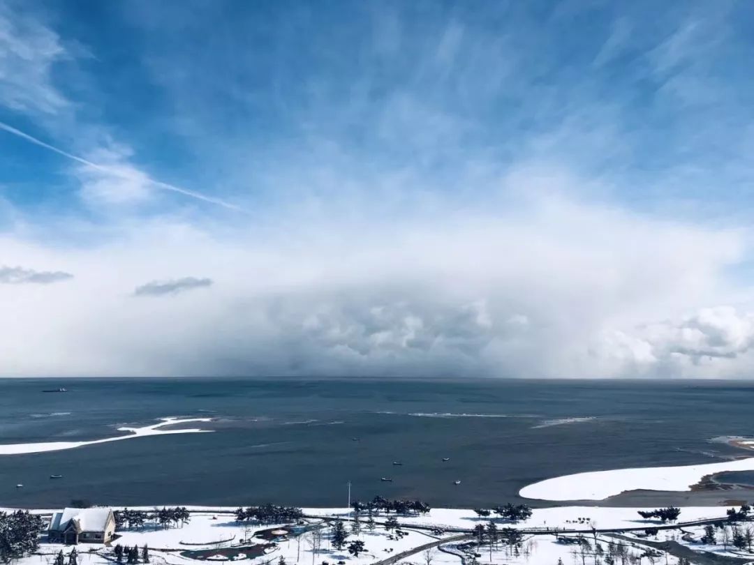 你我搜集了所有首场大雪的美图 在他乡的你,别忘了威海冬天雪落的模样