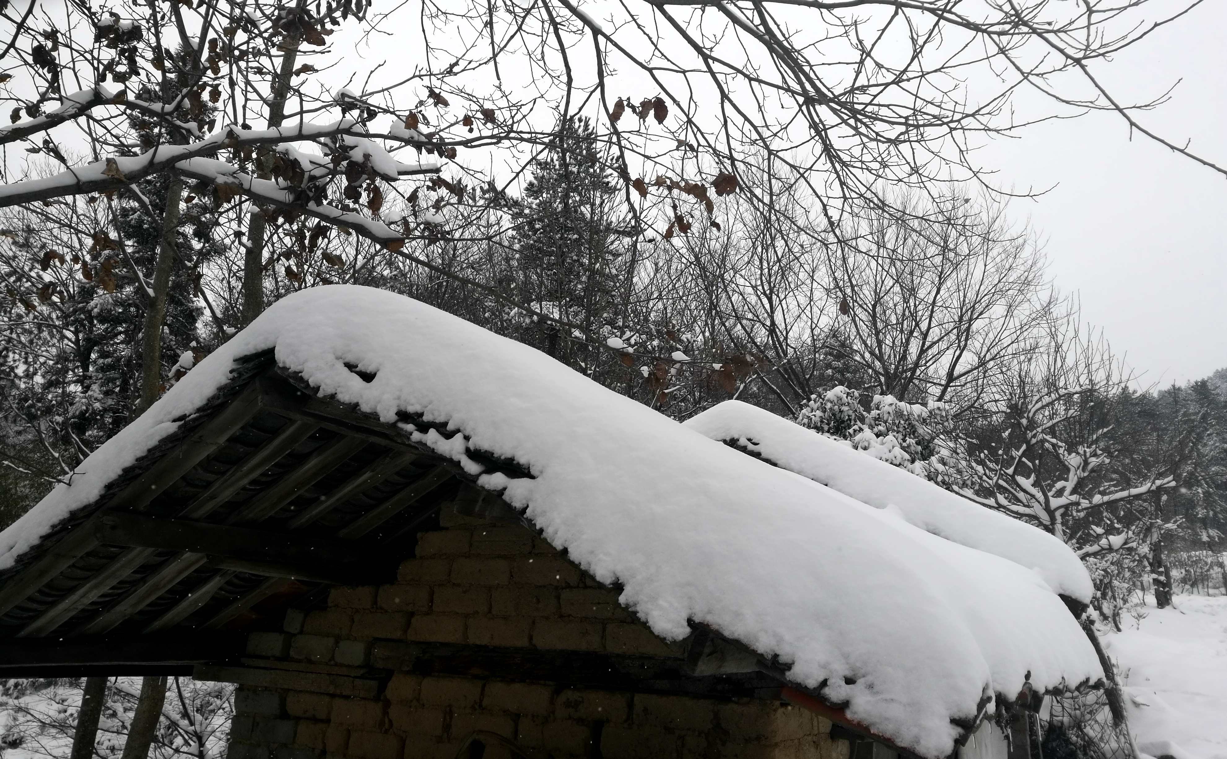 安徽下雪了,最美的雪在这里