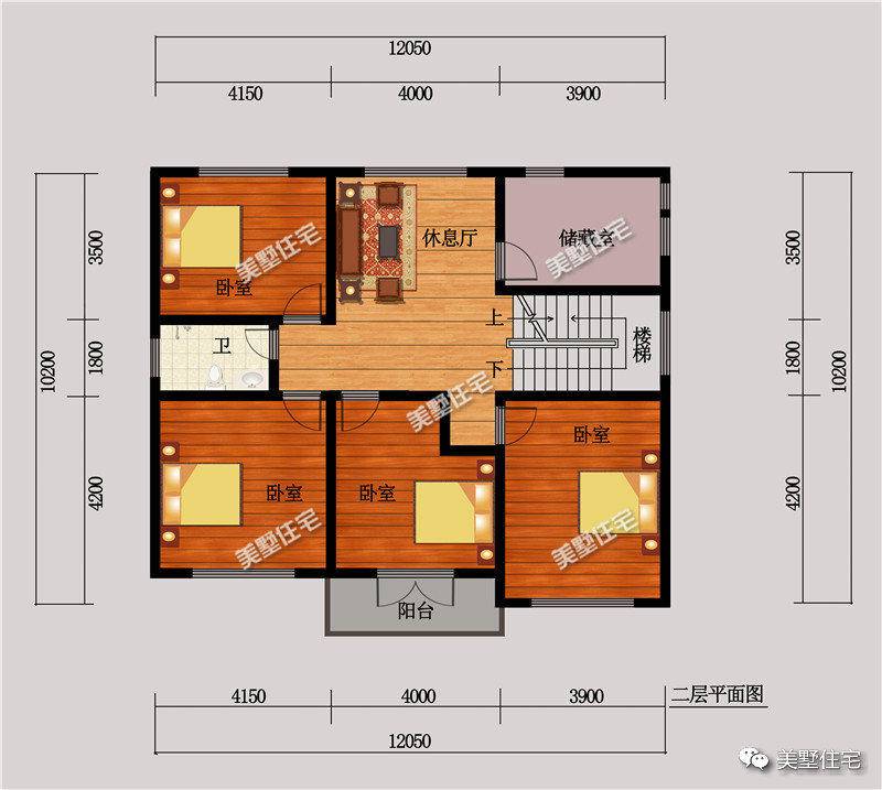 3套经典三层农村自建房设计图,任意一款都是精品,农村