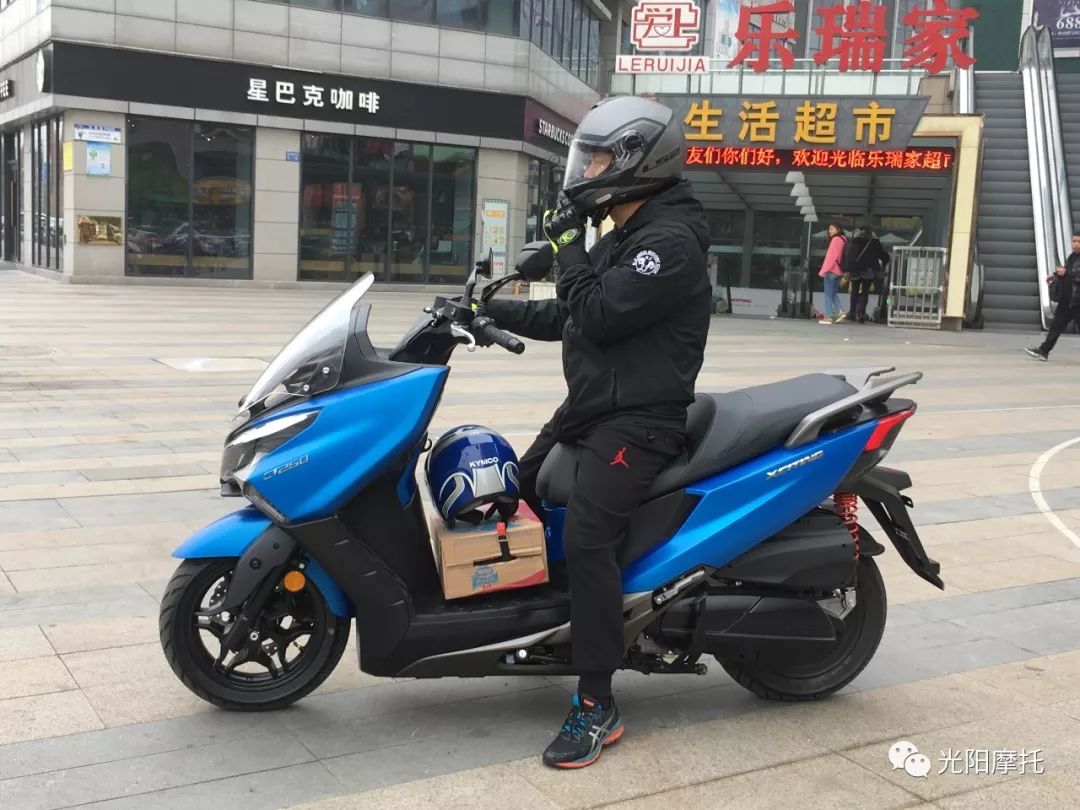 光阳新车赛艇ct-250,售价低于xciting 250!