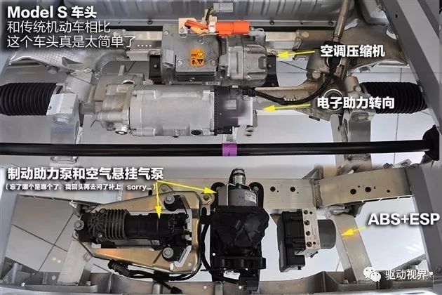 国内外新能源电动汽车底盘高清大图108张