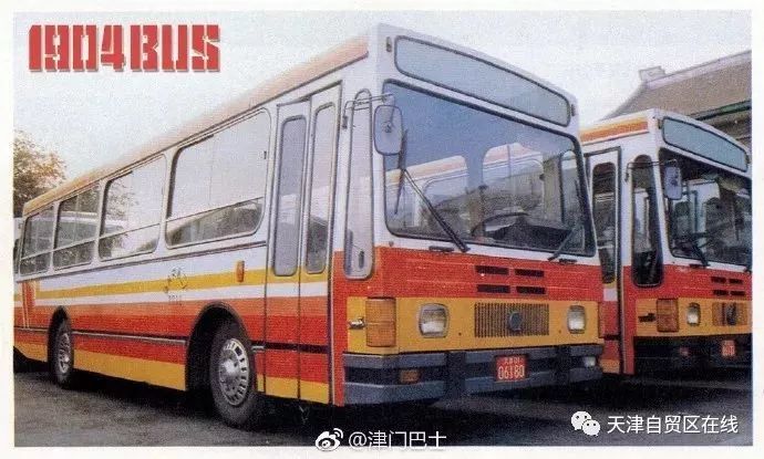 天津二三十年前的公交车,每一趟都满载时光!_无轨电车