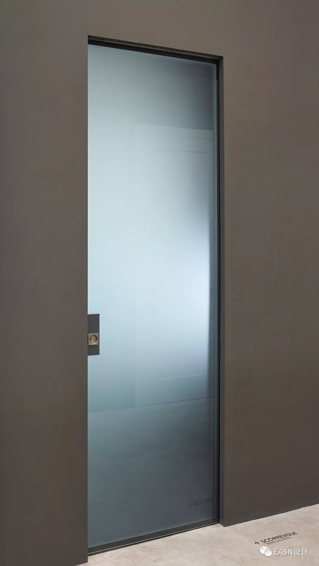 极简大牌铝框玻璃房门衣柜门系列