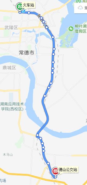 常德史上最全公交线路来了建议收藏含途径站点