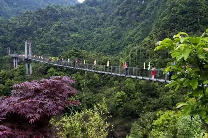 文成县铜铃山国家森林公园由铜铃峡,小瑶池,铜铃寨三大景区组成,其中