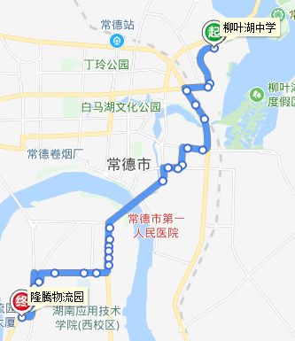 常德史上最全公交线路来了建议收藏含途径站点