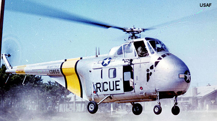 朝鲜战争的救护队——西科斯基 s-55 chicksaw 直升机