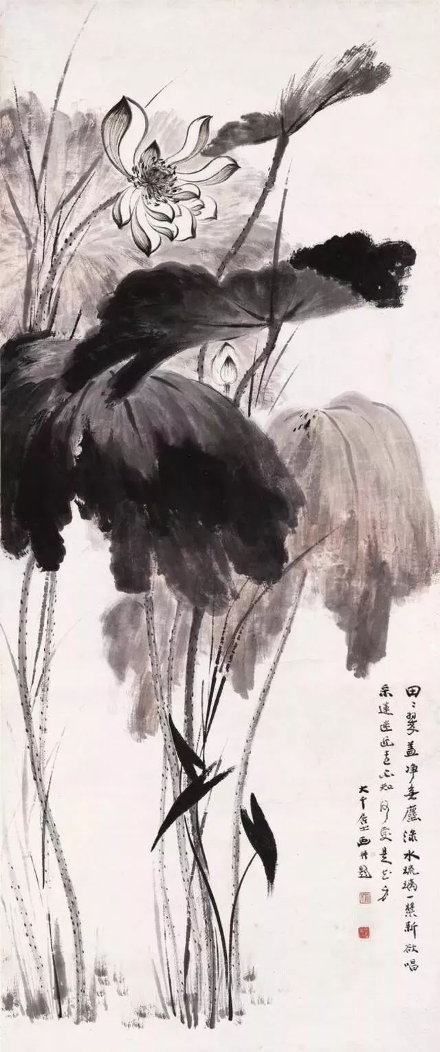 自古至今,画荷名家佳作可谓层出不穷.