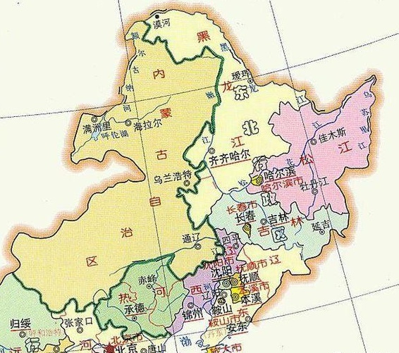 东北地区下辖了10个省份,1954年,为何变成了东北三省?