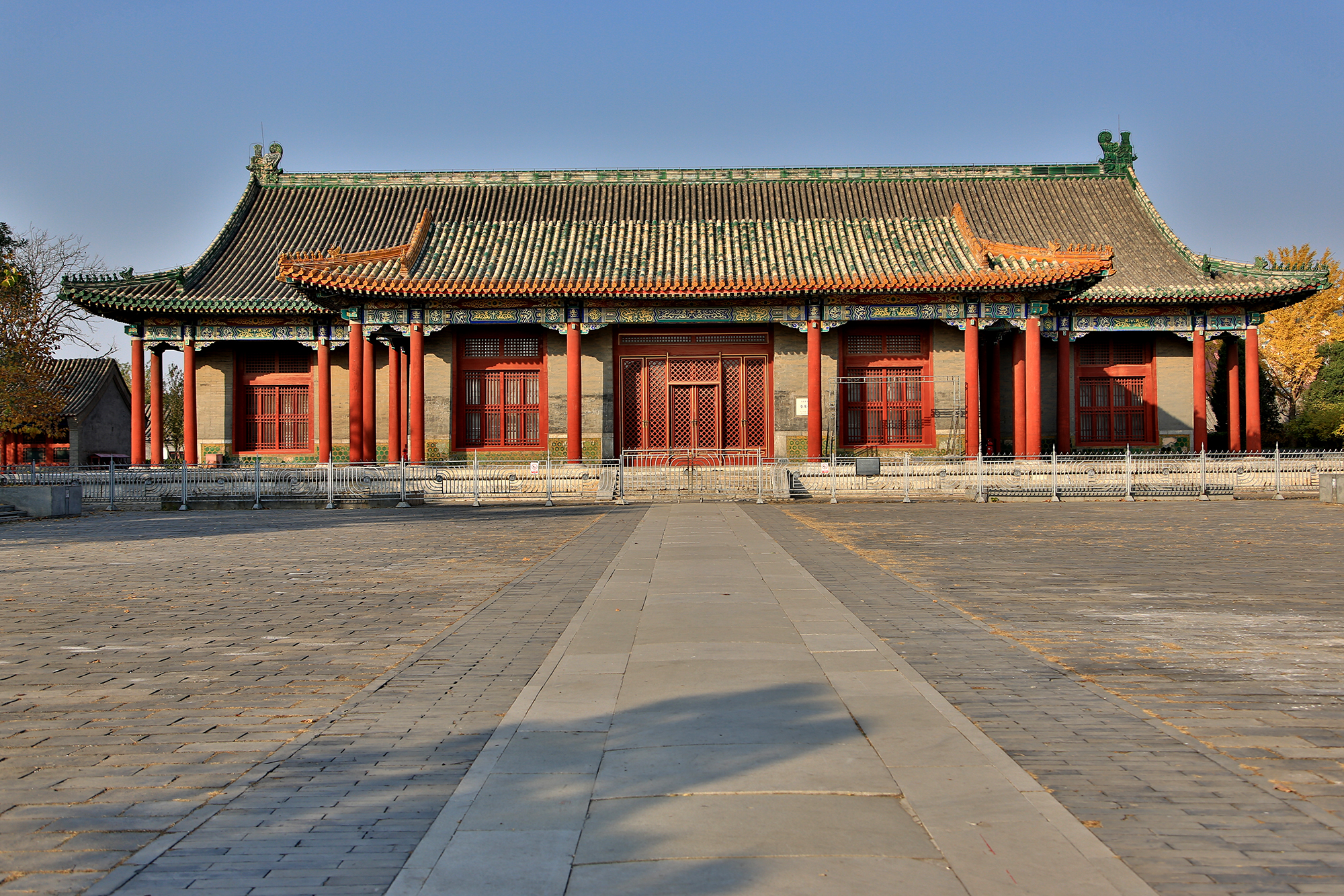 北京典型的满族风格文物建筑——普度寺