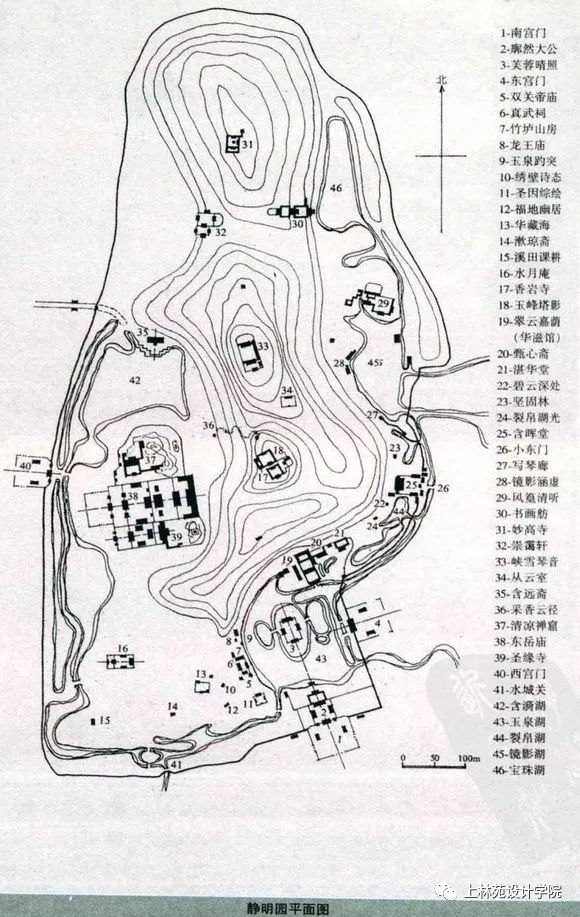 西苑,宁寿宫花园,三山五园(畅春园,圆明园,玉泉山静明园,香山静宜园和