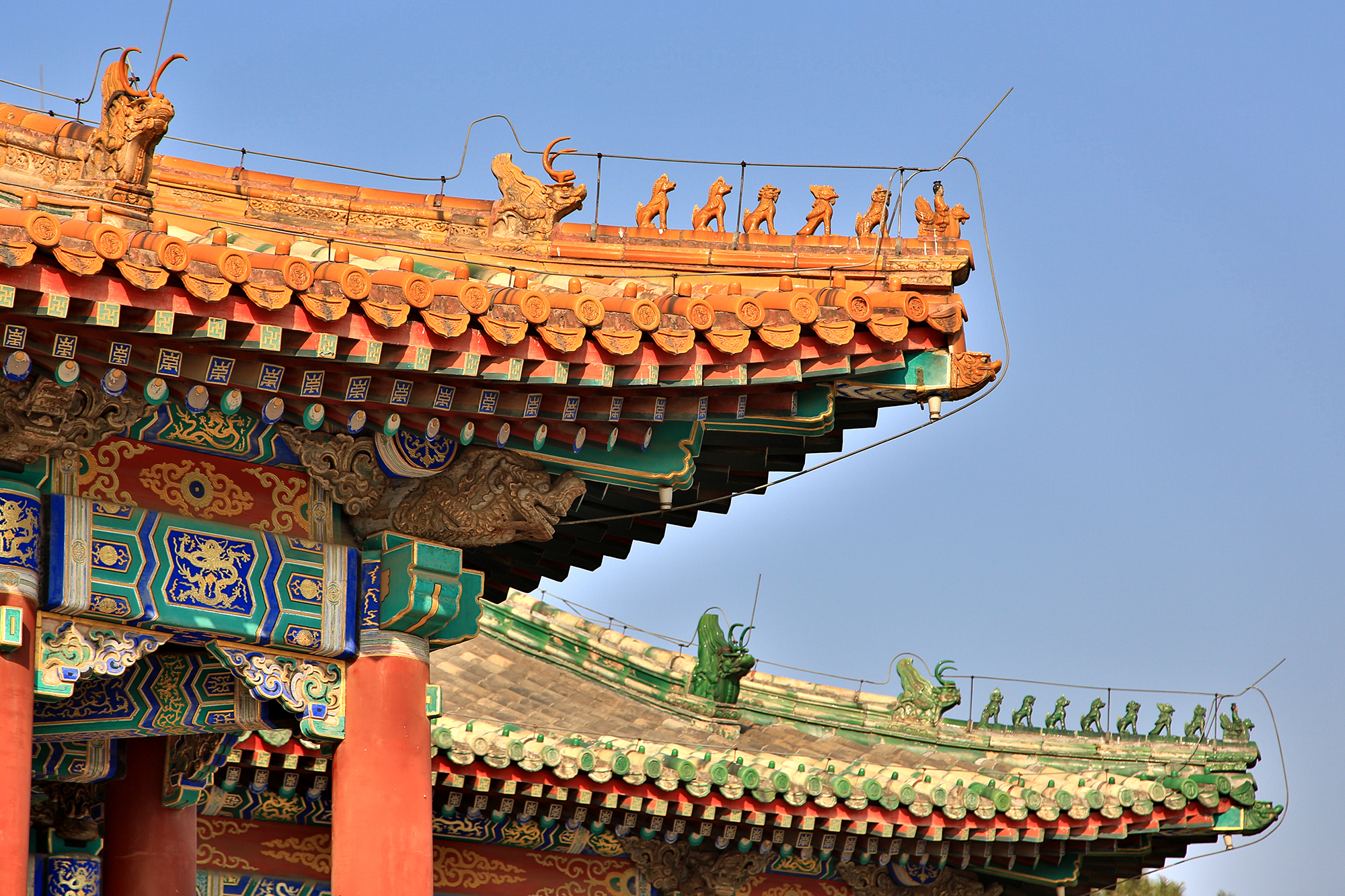 北京典型的满族风格文物建筑——普度寺