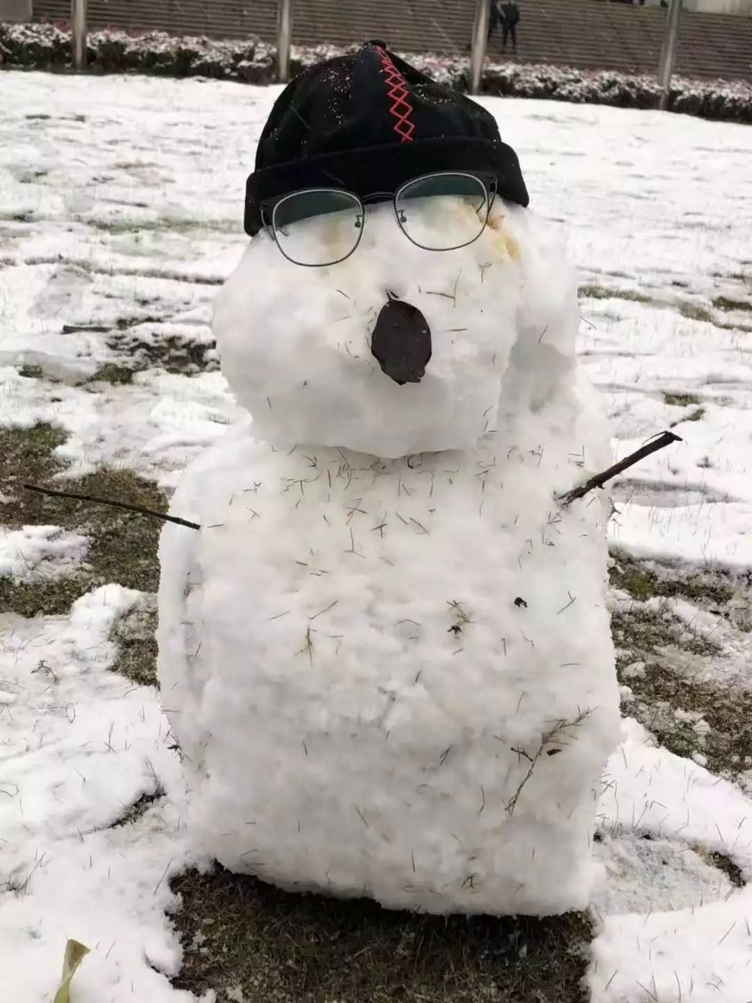 2018年度堆雪人大赛开始投票啦你觉得哪个雪人最可爱上辑