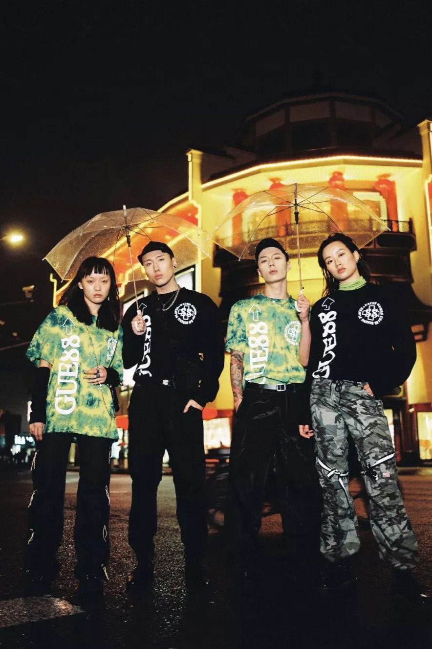 88rising x guess x places faces强势来袭!