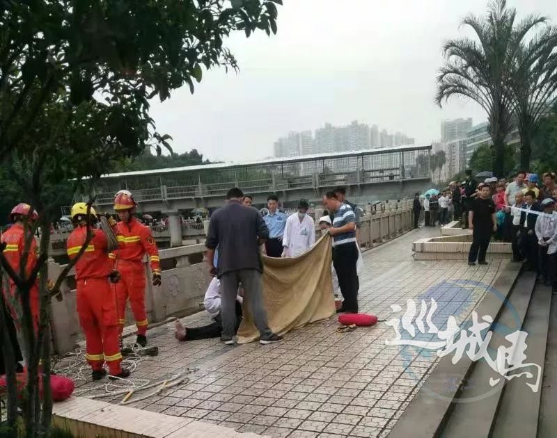 湛江一男子在赤坎南桥河溺水身亡